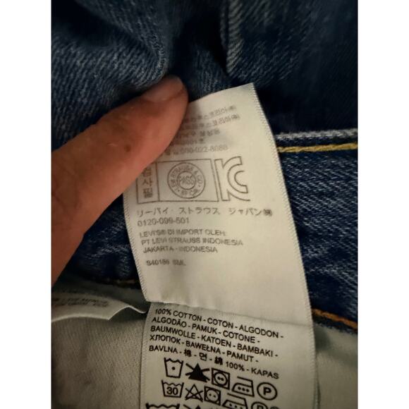 Levi's Mens 559 Denim Jeans 33x32 Strait Leg - Picture 4 of 6